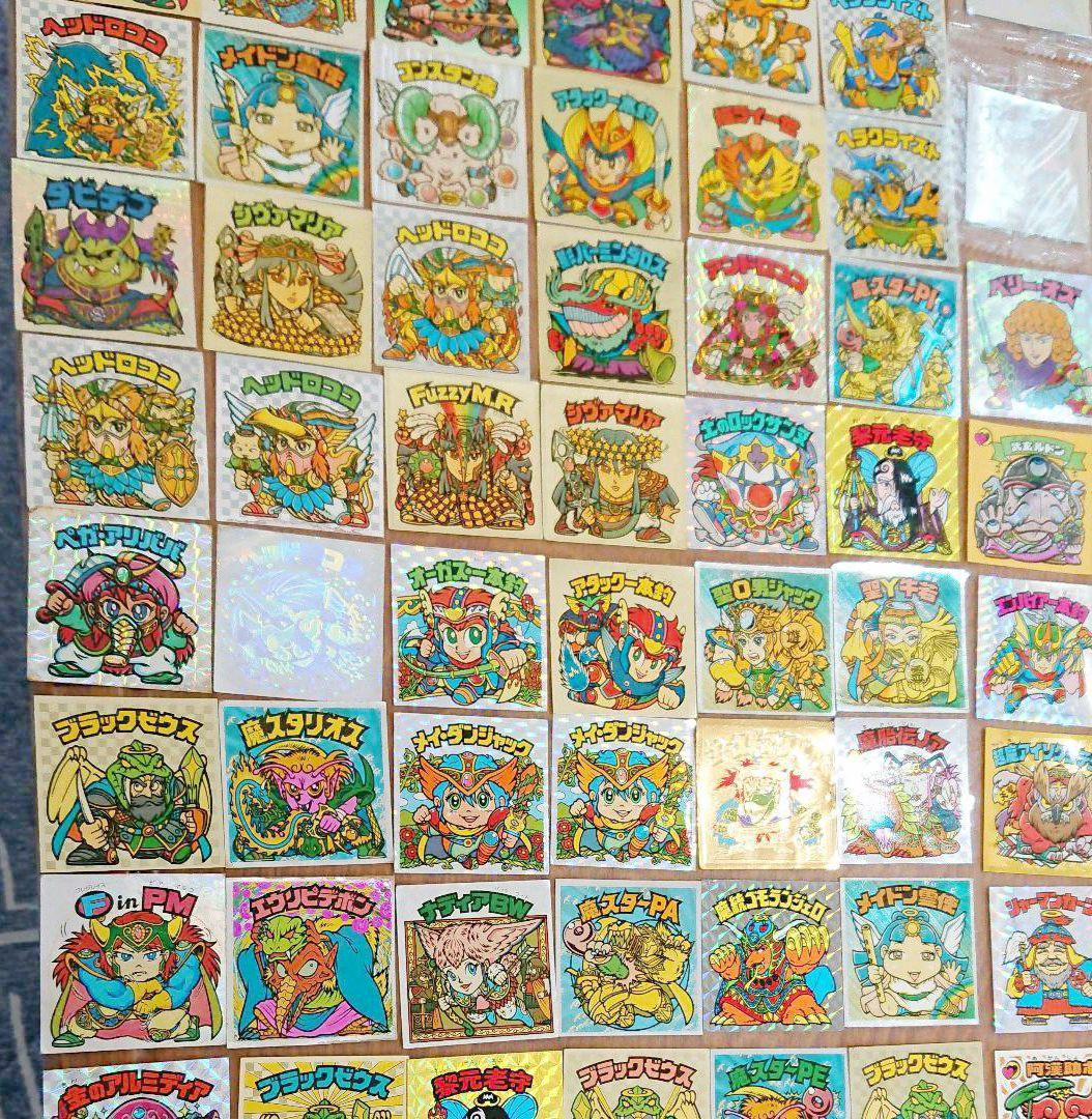 初代ビックリマンシールヘッド120枚以上、ホロ シリーズ 全種類 アイス版多数