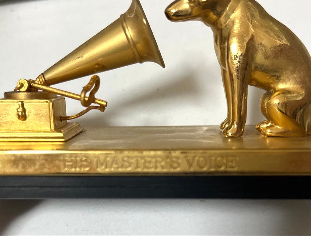 ◉ビクター　ニッパー犬と蓄音機の置物　希少