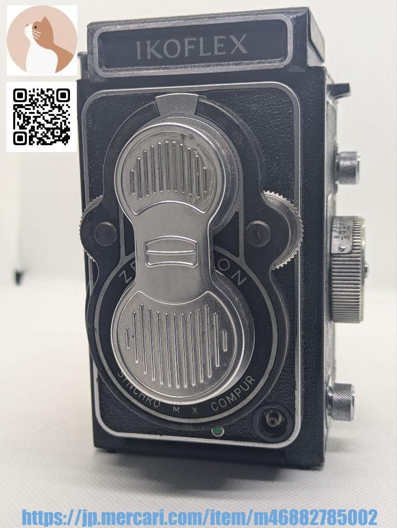 【整備済完動品】ZEISS IKON IKOFLEX Ⅱa 855/16