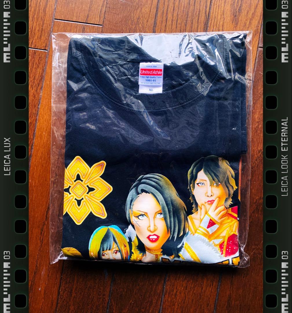 マリーゴールド 最初の両国大会記念 イラストTシャツ　XL