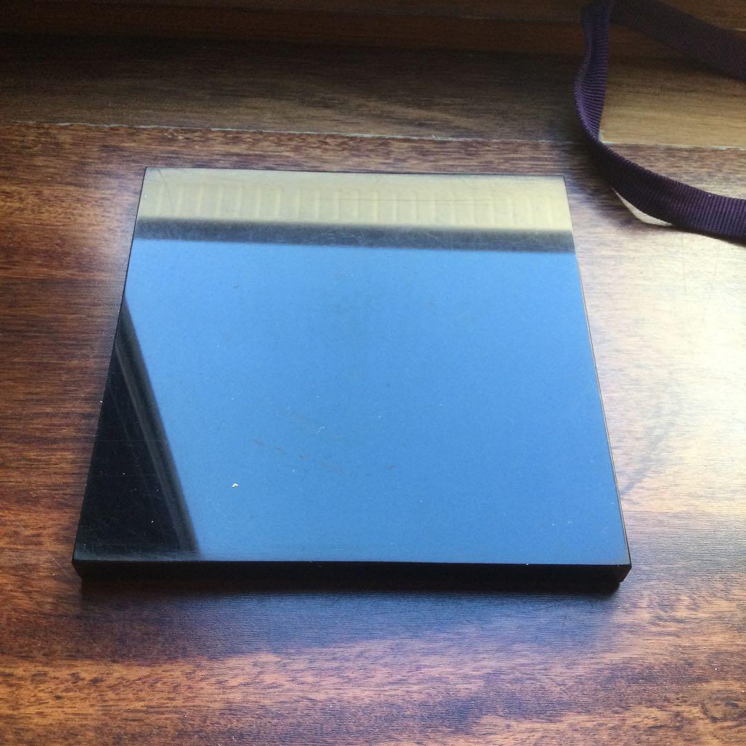 安藤七宝店製、青玉釉唐草文花瓶、一輪挿し、箱付き