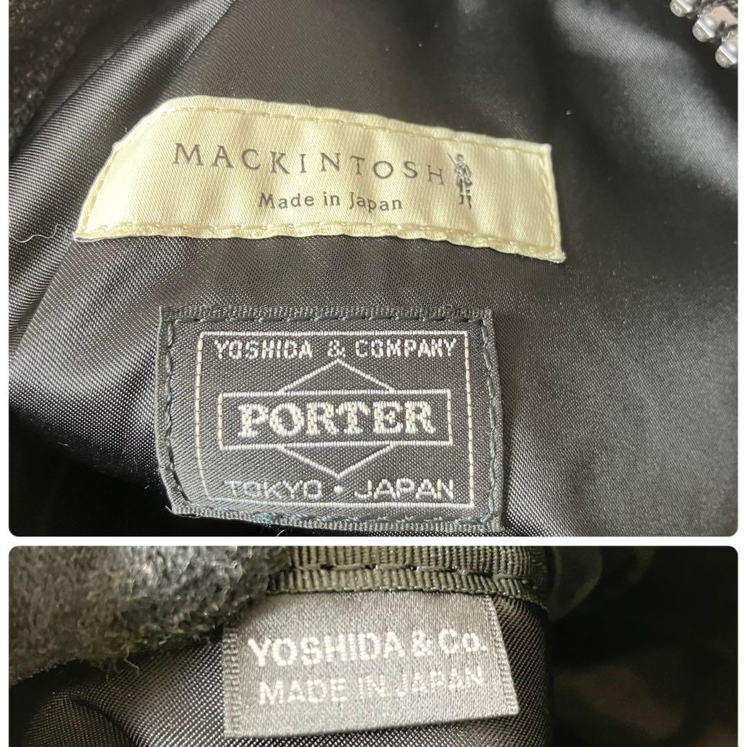完売✨美品✨PORTER × MACKINTOSH 2way ビジネスバッグ 黒
