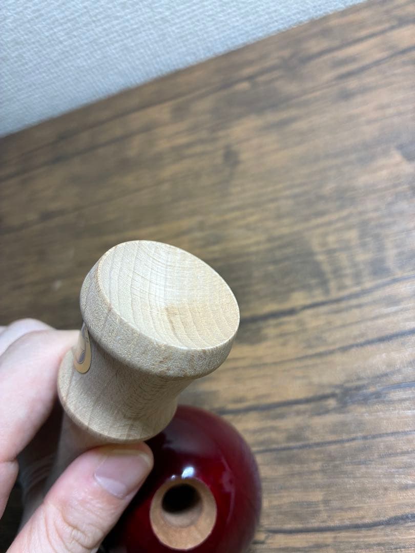 り*ん様 山形工房　けん玉　夢元　ワインレッド