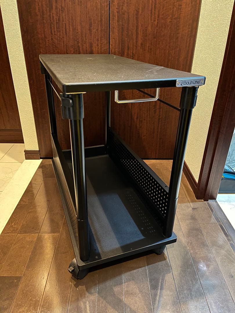 BHD-670H 昇降式L字デスク ブラック ゲーミングデスク バウヒュッテ