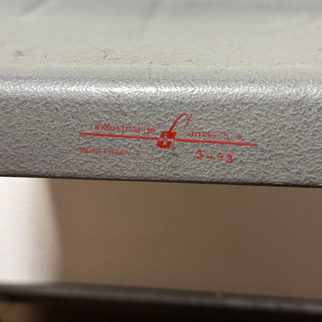 ビンテージ レトロ コロナビール フォールディングチェア パイプ椅子