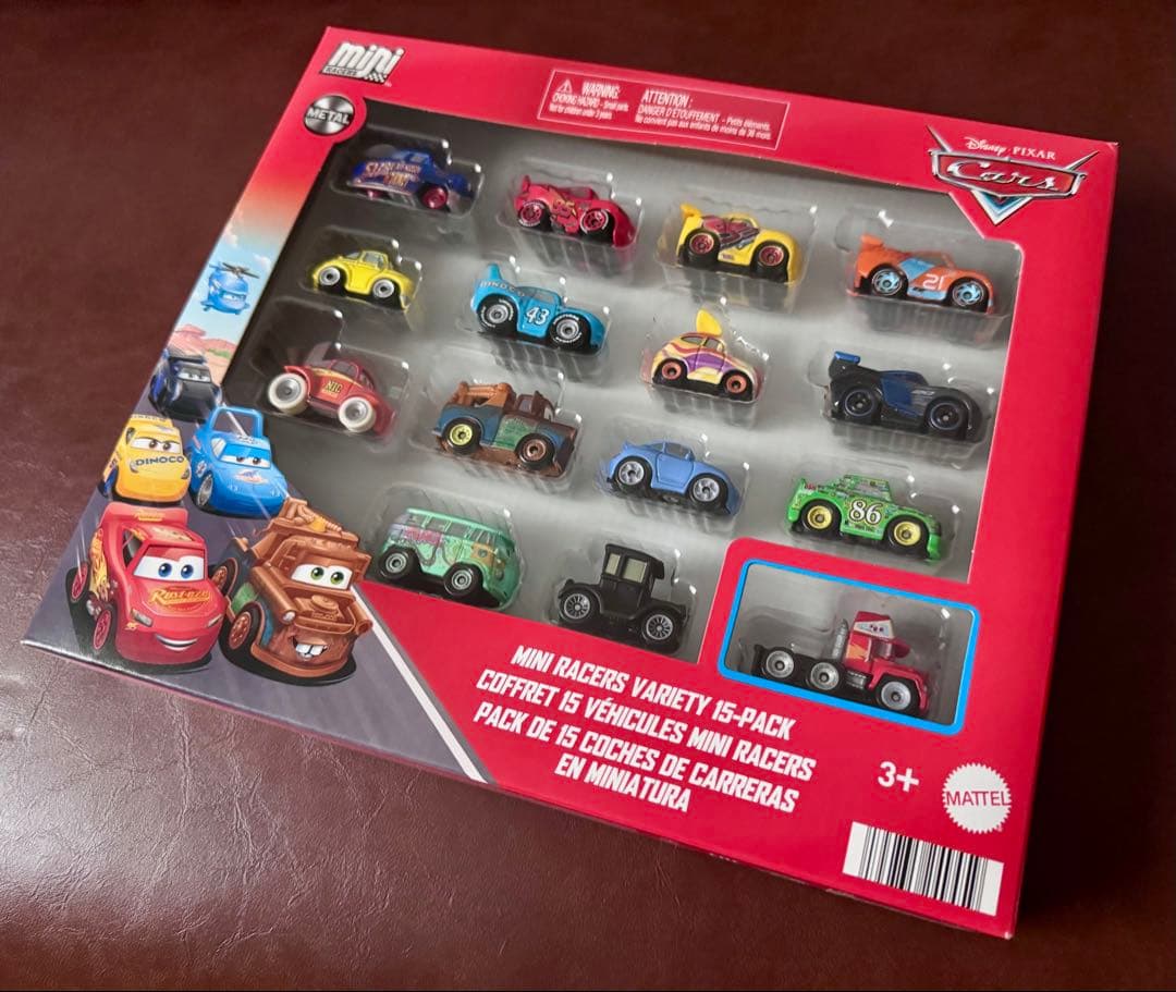 ディズニー ピクサー カーズ ミニレーサーズ15台セット 2024年度版