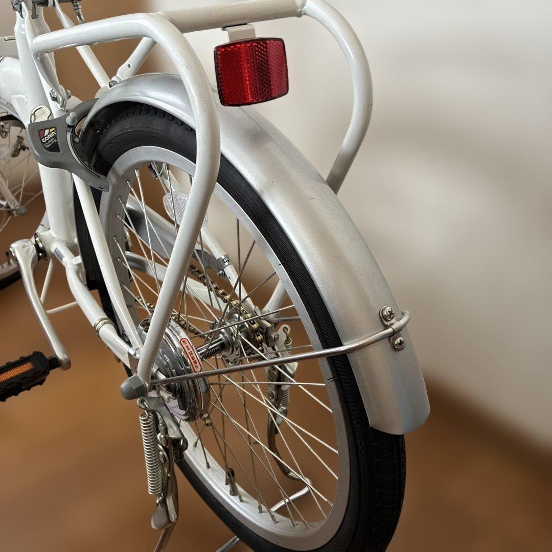 さ*た様 EDWIN 20インチ 折りたたみ自転車 ホワイト