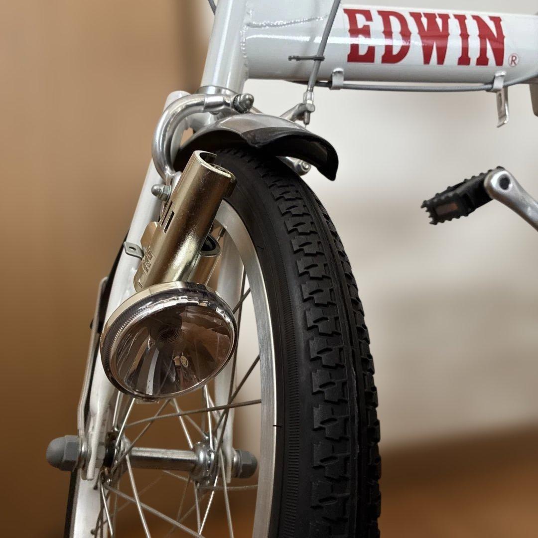 さ*た様 EDWIN 20インチ 折りたたみ自転車 ホワイト