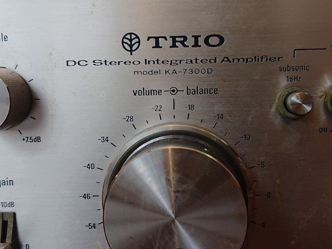 TRIO KA-7300D プリメインアンプ ジャンク