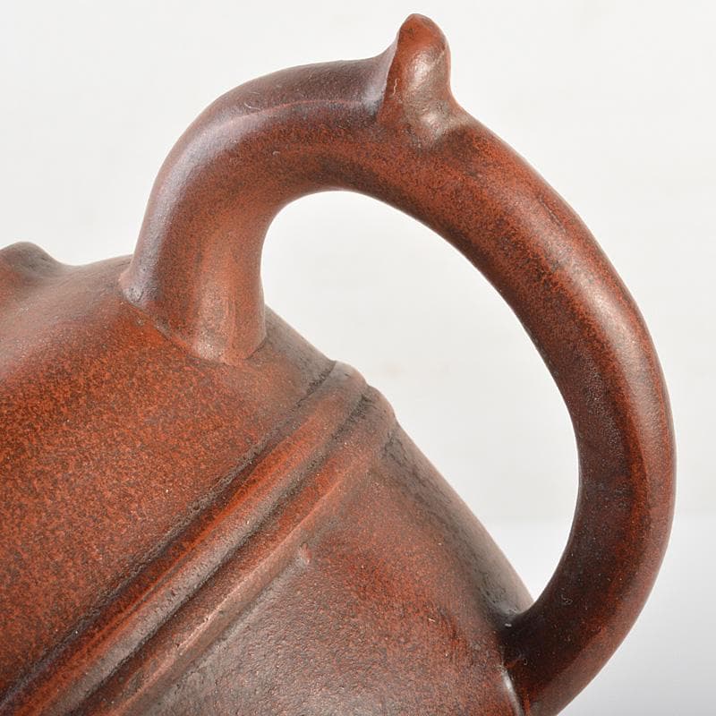 中国　 除友泉製　紫砂　朱泥　急須　茶壷　N　6685