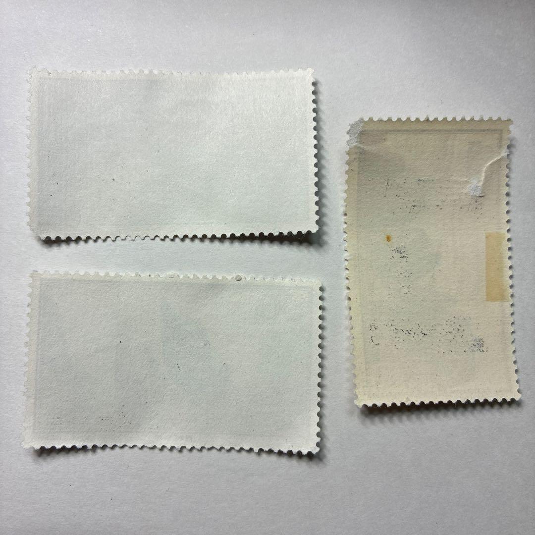 中国切手おまとめ7ヒンジ跡有難有含