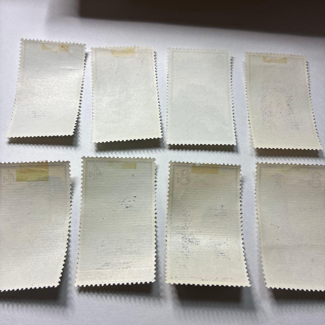 中国切手おまとめ7ヒンジ跡有難有含