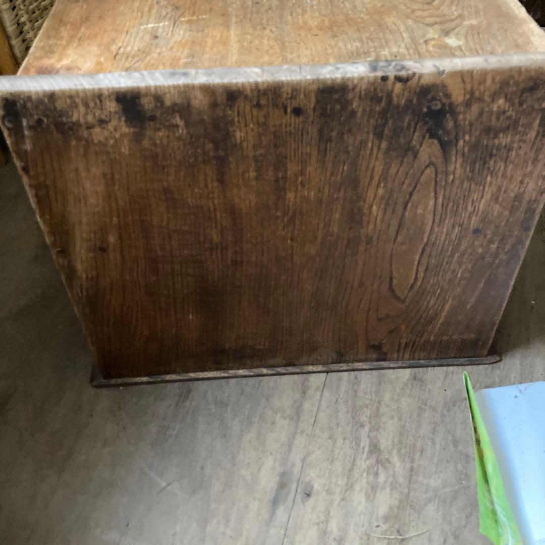 木製文机 2引き出し