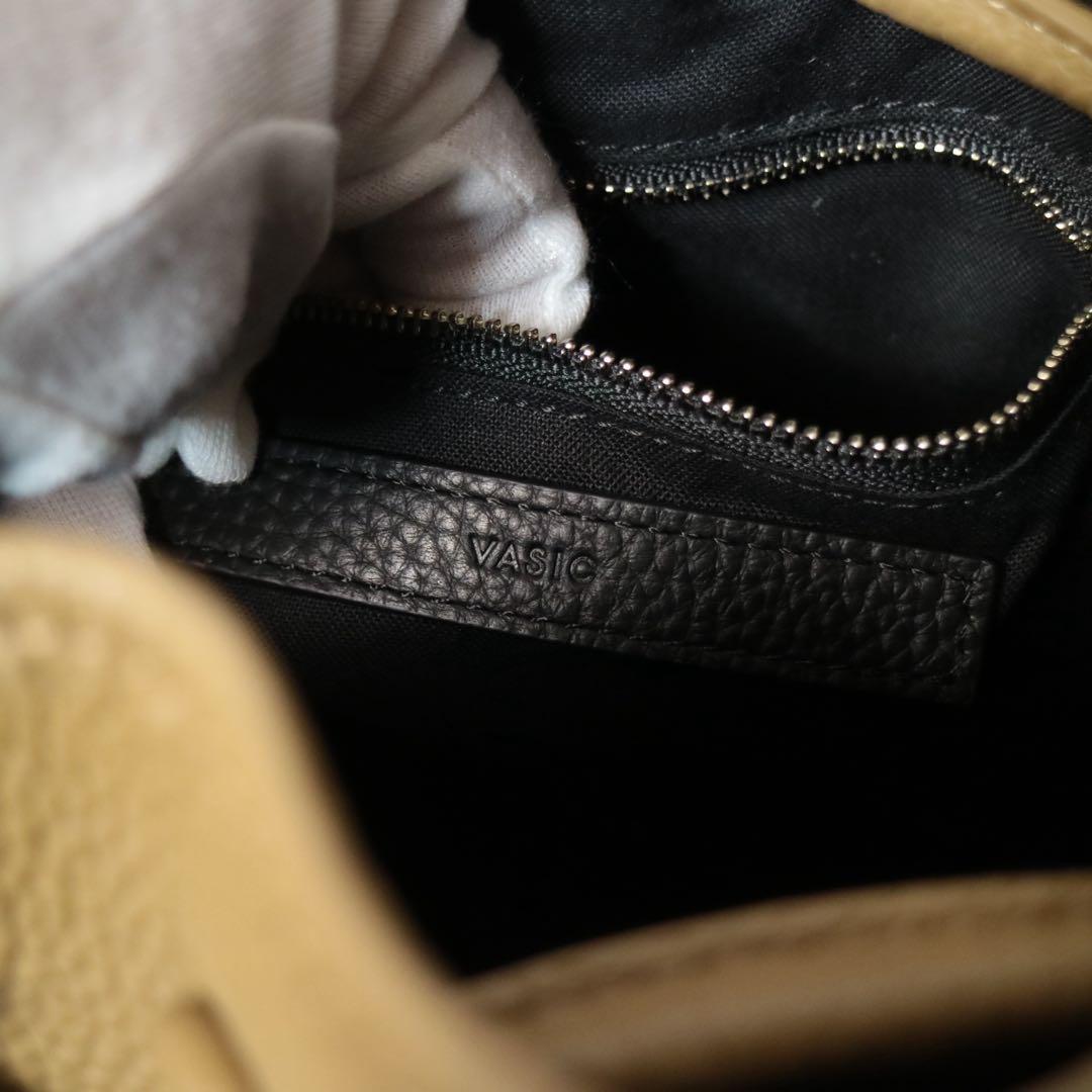 【新品同様】 ヴァジック BOND MINI 巾着 定価4.8万円 TAUPE