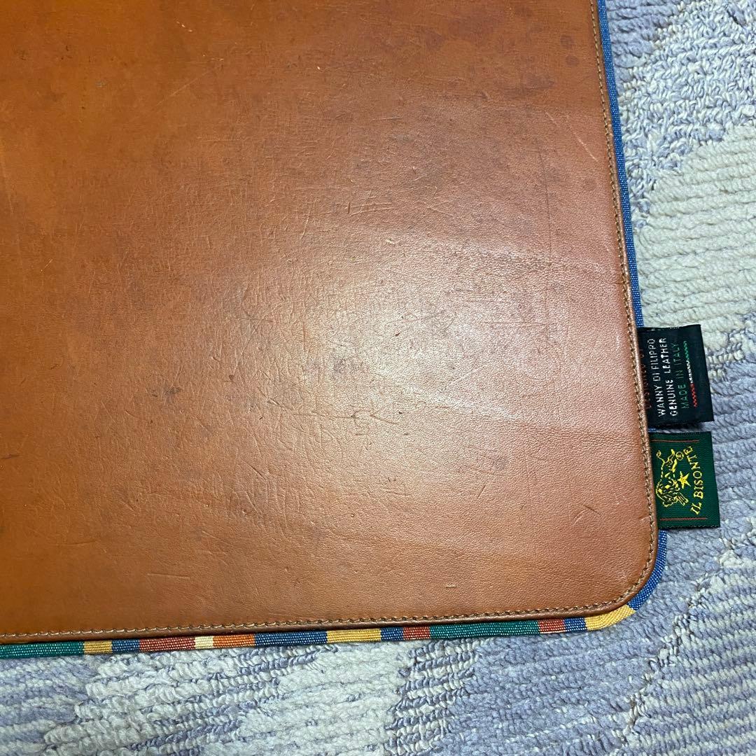 イルビゾンテIL BISONTEデスクマット革製シュペリオールレイバーHTC