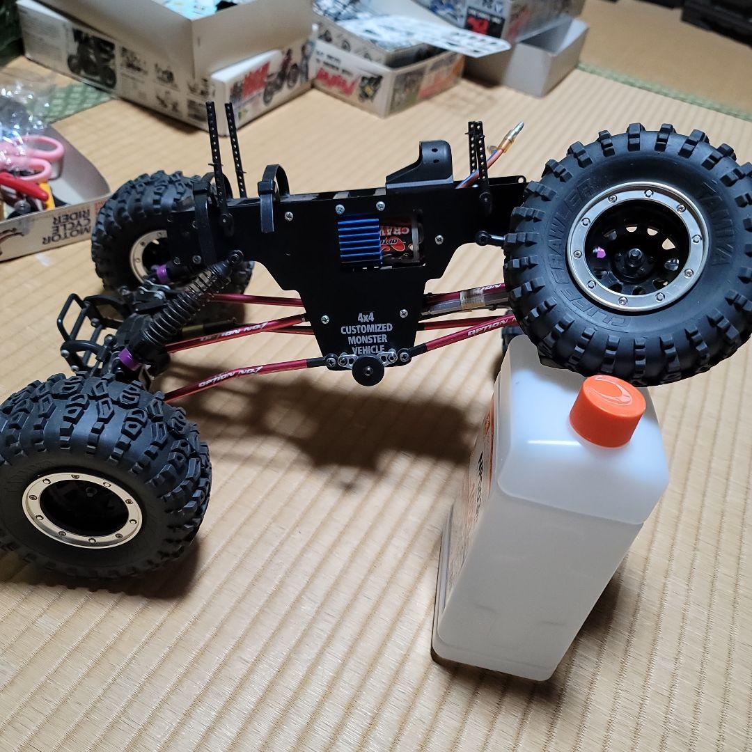 カスタムRC車 オフロード仕様 大型タイヤタミヤTLT01カスタム