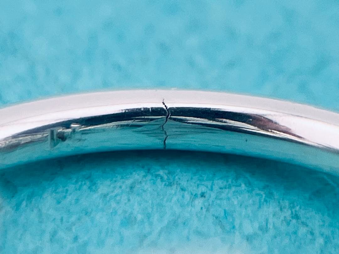 c922 ティファニー　オリーブリーフ　バイパス　リング　925 約15号