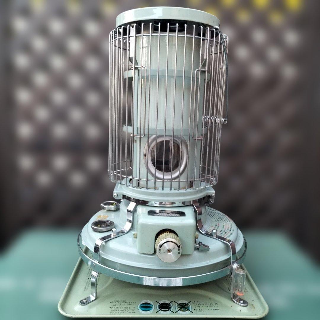 アラジンストーブ メンテナンス済み。純正芯交換済。取説付きです。グリーン