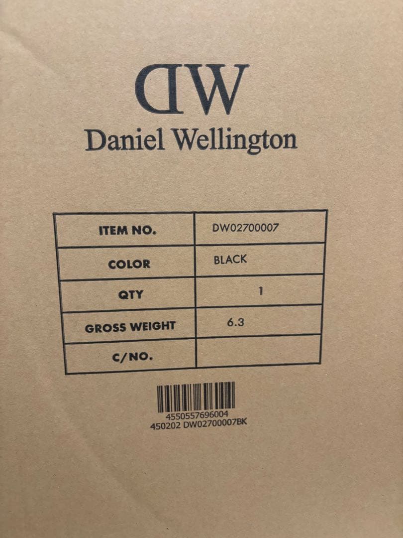 新品　ダニエルウェリントン Daniel Wellington スーツケース