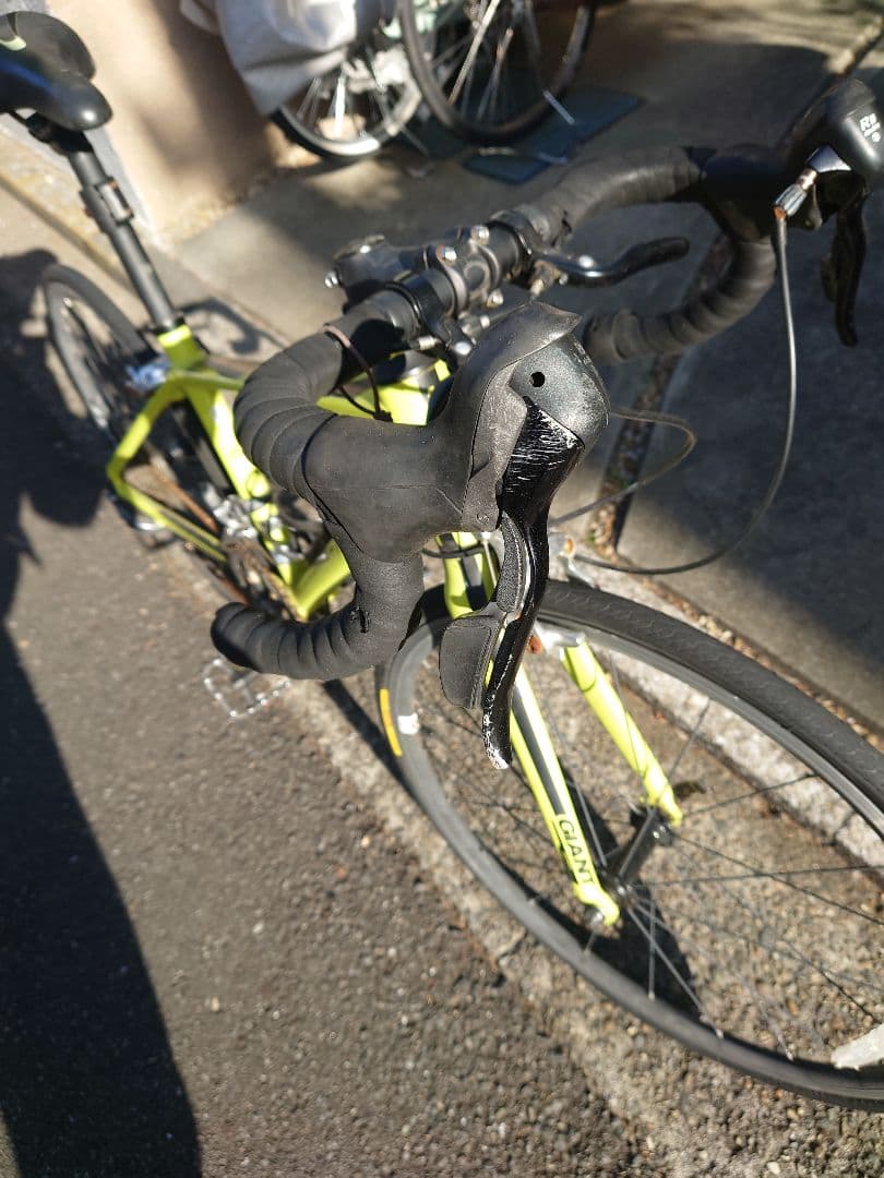 現状品要修理 GIANT TCR　エスポワール　ジュニア　ロードバイク イエロー