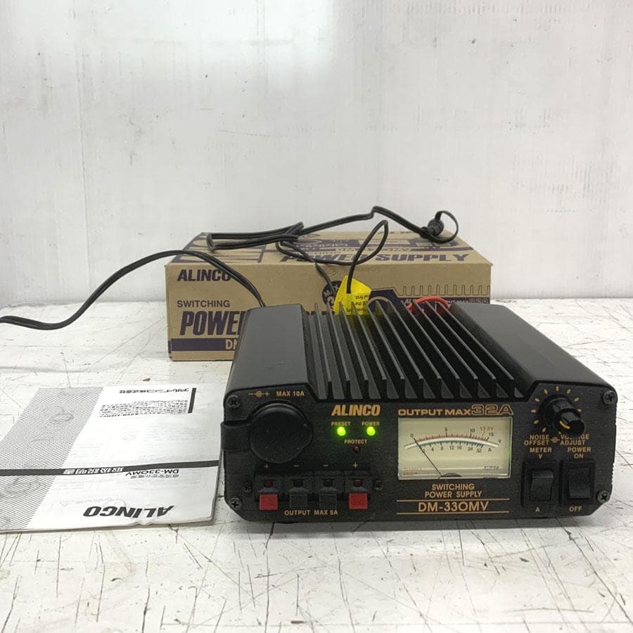 ALINCO 直流安定化電源 スイッチング式 32A DM-330MV