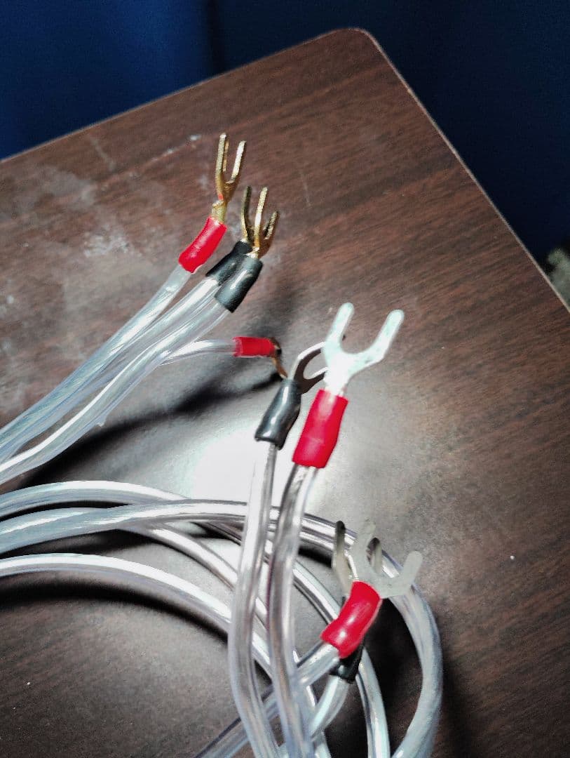 スーパーツィーター　バナナプラグ　スピーカーケーブル付　豊かな音場の支えに