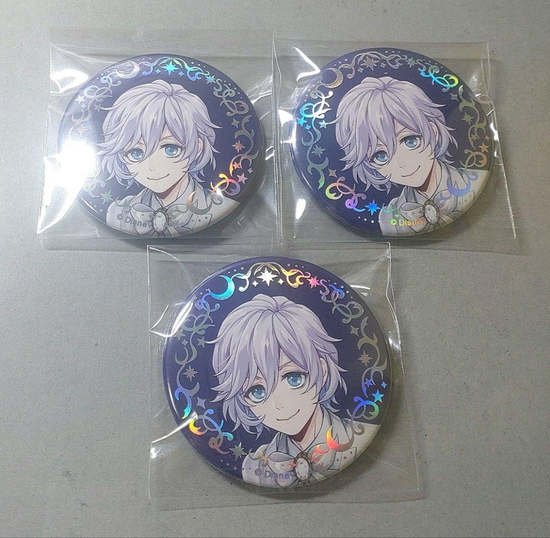 ツイステ エペル プラチナジャケット オーロラ箔 缶バッジ