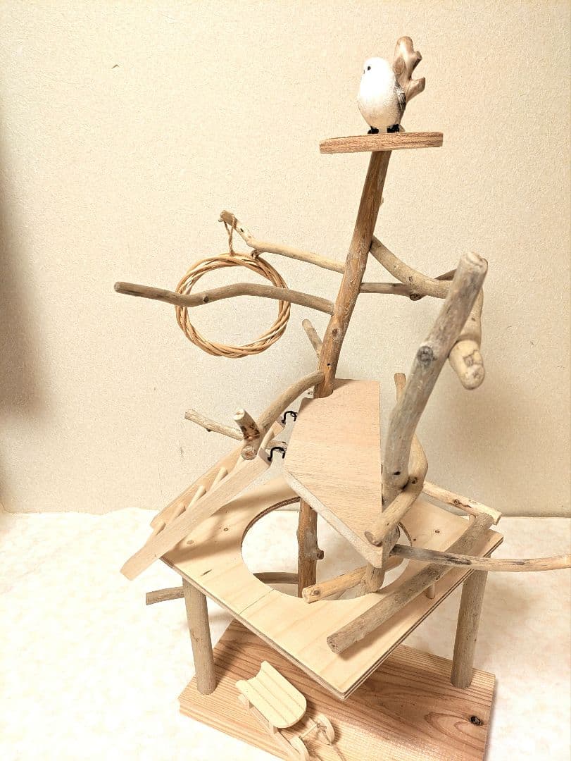 バードアスレチック67 流木 バードジム　バードトイ　クリスマス