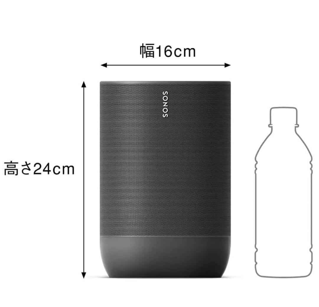 新品未開封Sonos Move ブラックスピーカ