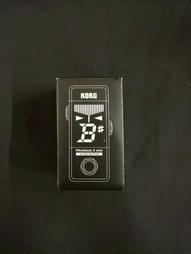 新古品　KORG / Pitchblack X mini ペダルチュー