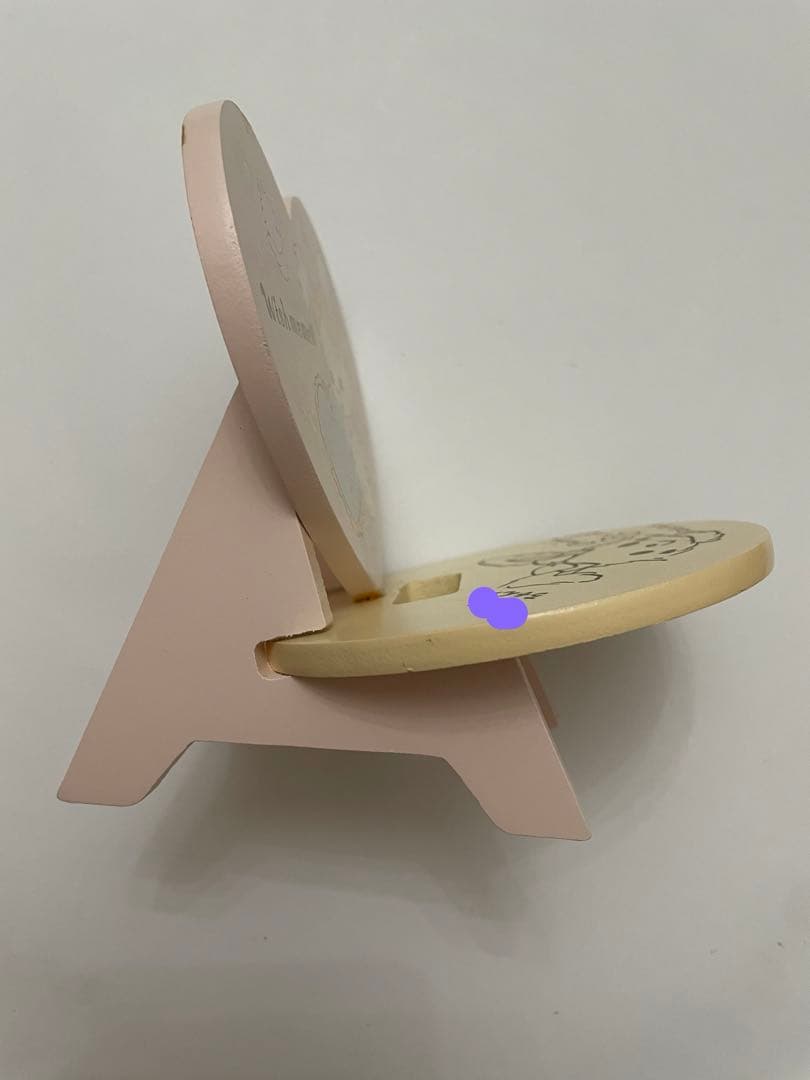 ウィッシュミーメル　モバイルスタンド　奥村心雪さん　直筆サイン　サンリオ