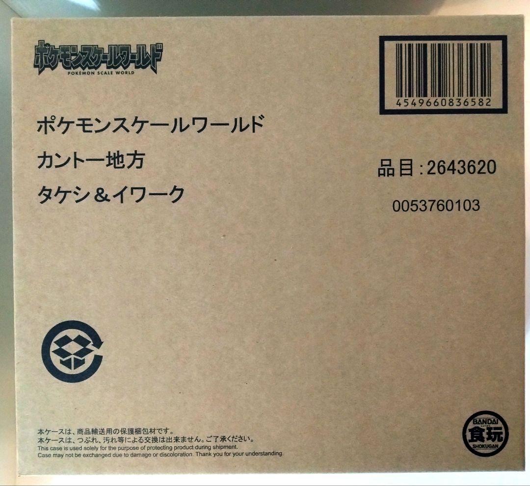 ポケモンスケールワールド カントー地方 タケシ＆イワーク