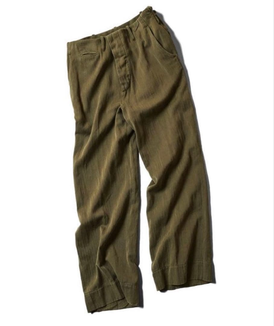 し*ん様 MAATEE&SONS ドゥルン25ss CHINO TROUSER