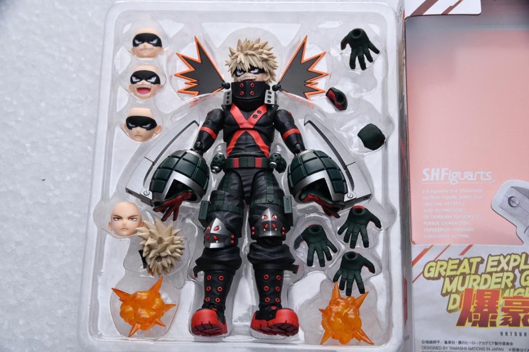 S.H.Figuarts 爆豪勝己 緑谷出久々フィギュア　セット