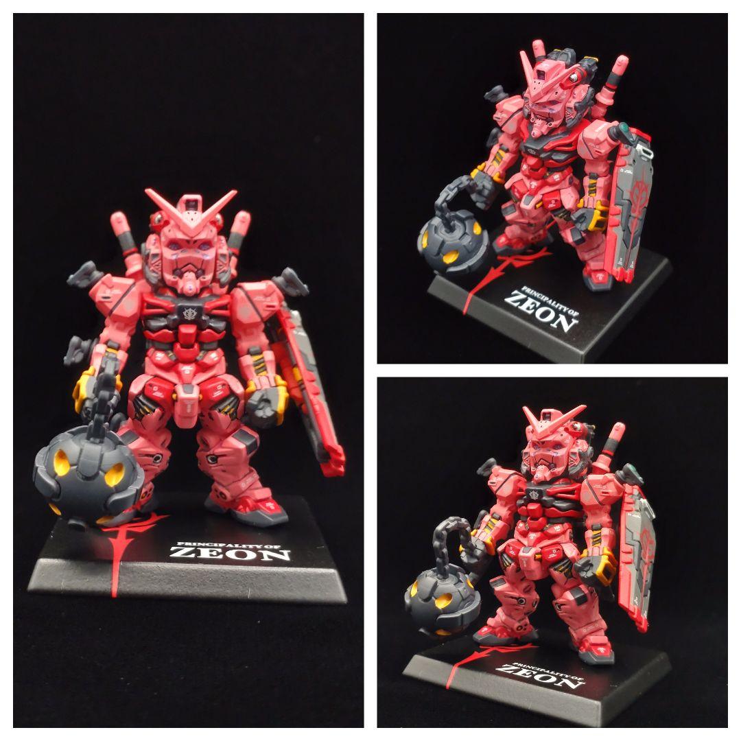 ミ*ヘ様 ガンダムコンバージ シャア専用赤いガンダム 全塗装完成品