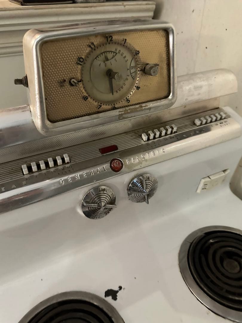 オーブンレンジ　アンティーク　レトロ