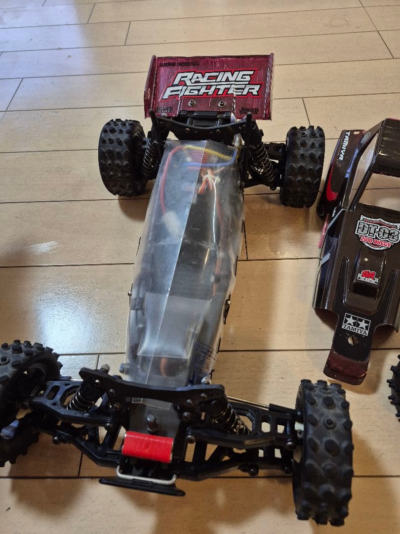 【限定おまけ付け】タミヤ　DT-03 レーシングファイター メカ　プロポ　セット