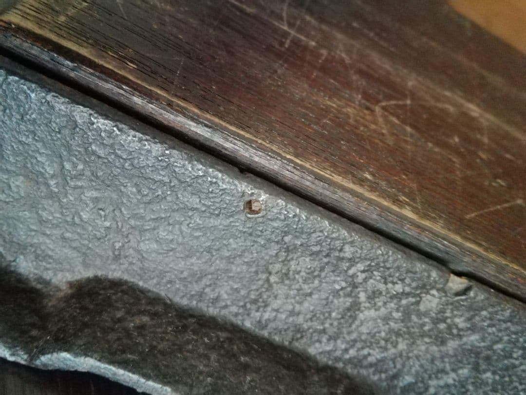 逸品　古鉄　平安省鋳堂　お盆　トレー　明治金工　和骨董　骨董　アンティーク