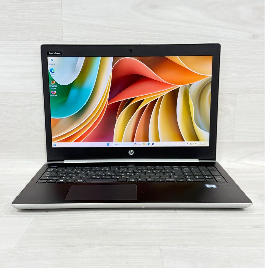 HP ProBookエイチピーノートi5/8GB/256GB+500GBフルHD