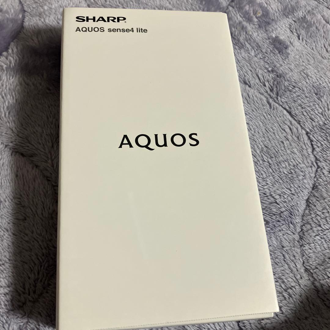 SHARP AQUOS sense4 lite ゴールド 本体