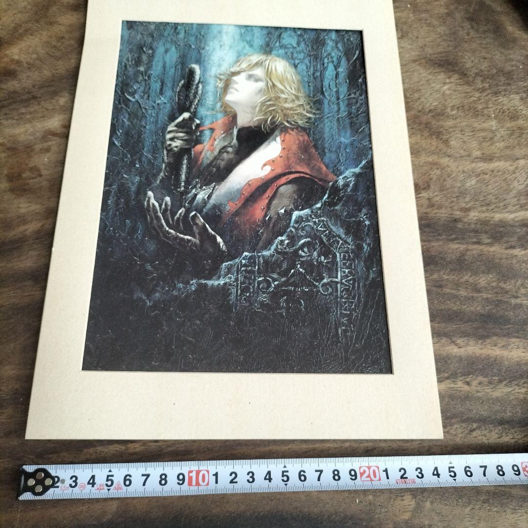 キャッスルヴァニア 複製原画 36 x 25cm小島文美