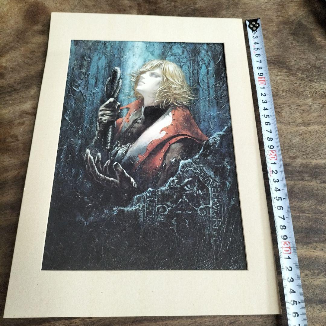 キャッスルヴァニア 複製原画 36 x 25cm小島文美