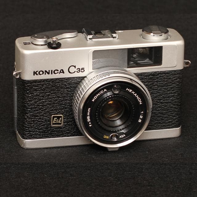 383　KONICA コニカC35 Ｅ＆Ｌ　分解整備済の完動品
