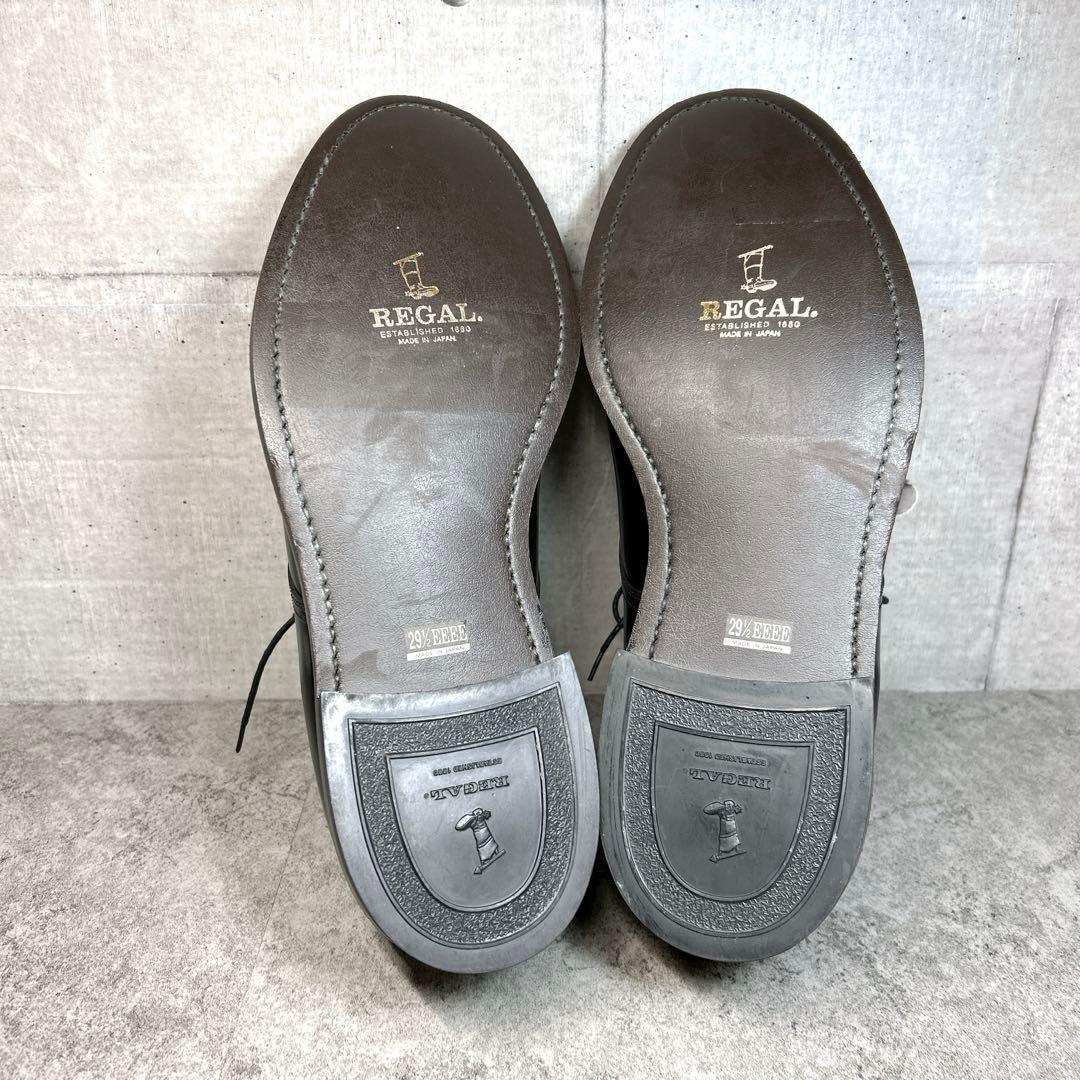 ほぼ新品【REGAL】ドレスシューズ/JN01/ストレートチップ/ビジネス/革靴