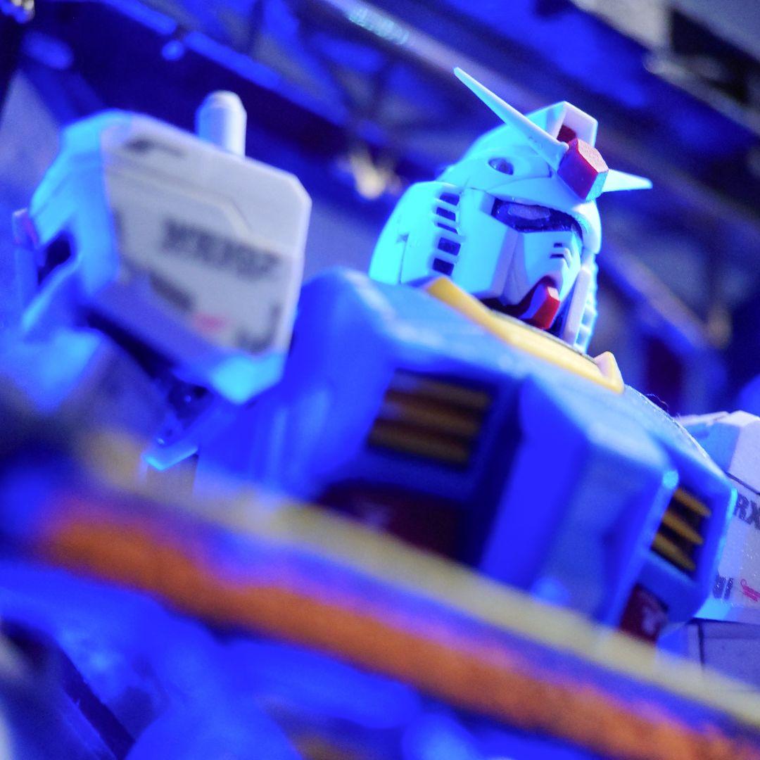 光るっ!! 壁かけガンプラ格納庫 RX-78-2 ガンダム