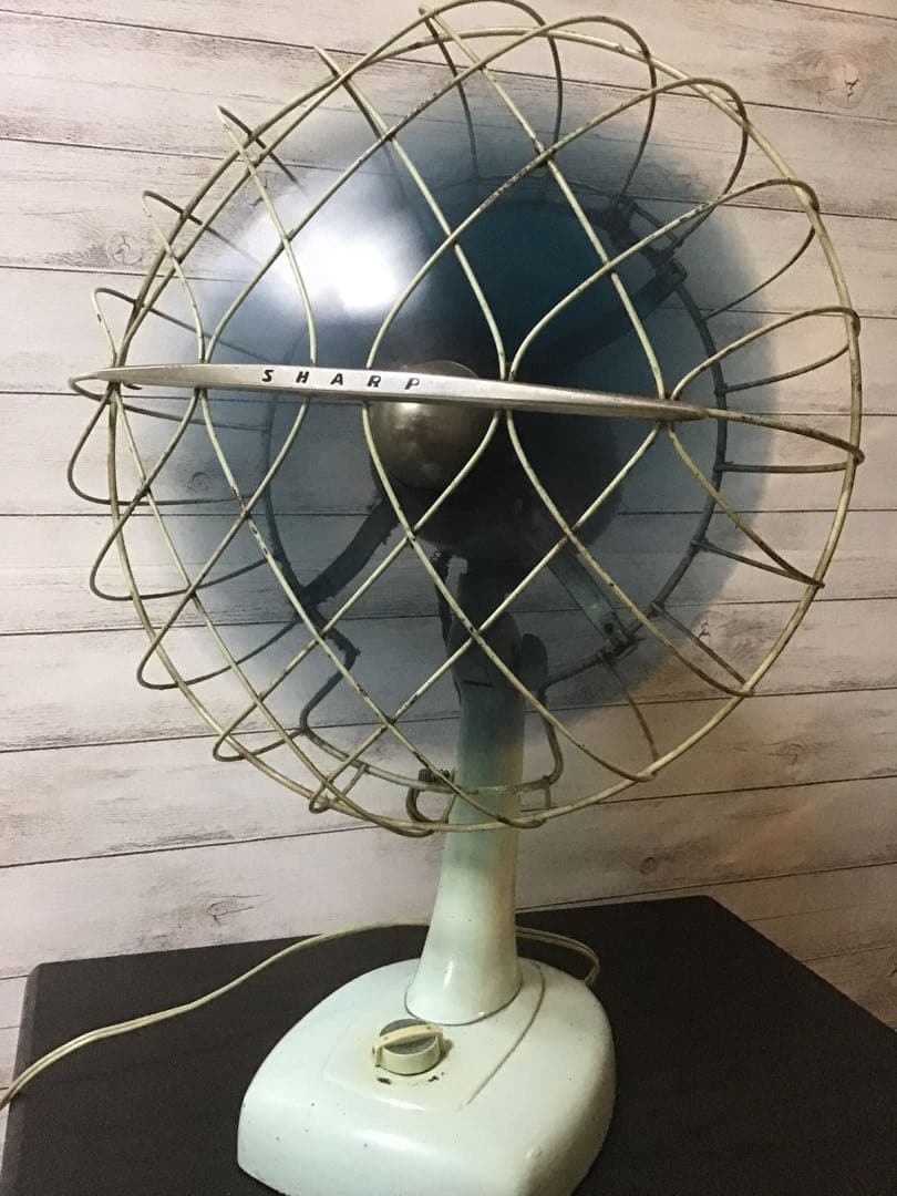 昭和レトロ シャープ 扇風機 動作確認済み