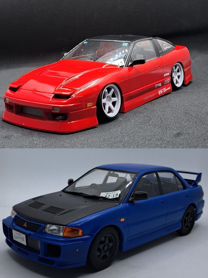 アオシマ 1/24 180sx エボIII