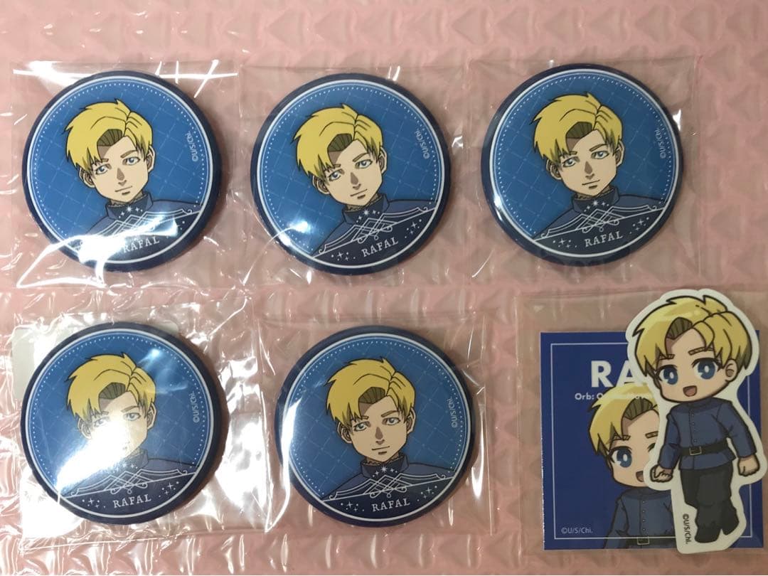 チ。-地球の運動について- ラファウ 缶バッジ slashgift