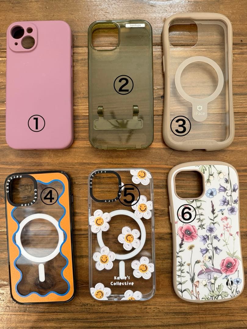 iPhone14ケース 6点セット　iFace・CASETiFY他