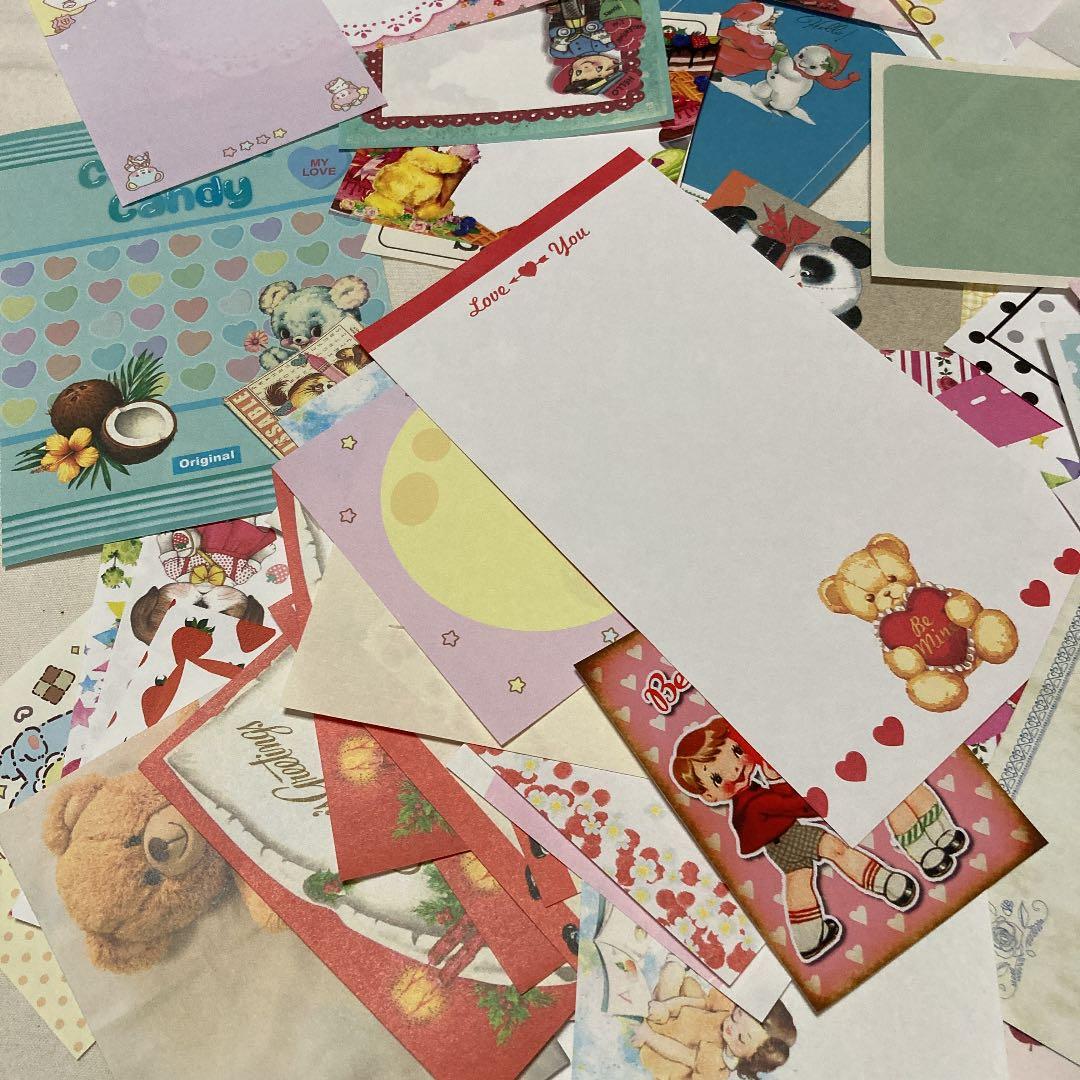 お楽しみ紙ものセット　お買い得　メモ　バラメモ　国内　海外　作家様